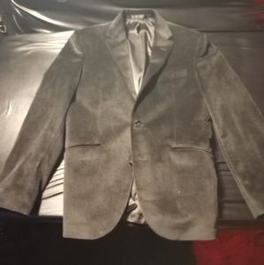 Reaction Kenneth Cole Black Velvet Blazer Men's Size Small 36